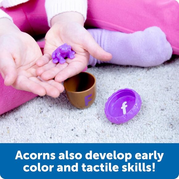 Alphabet Acorns Activity Set, Develops Letter Recognition, Educational Toys - Picture 5 of 7